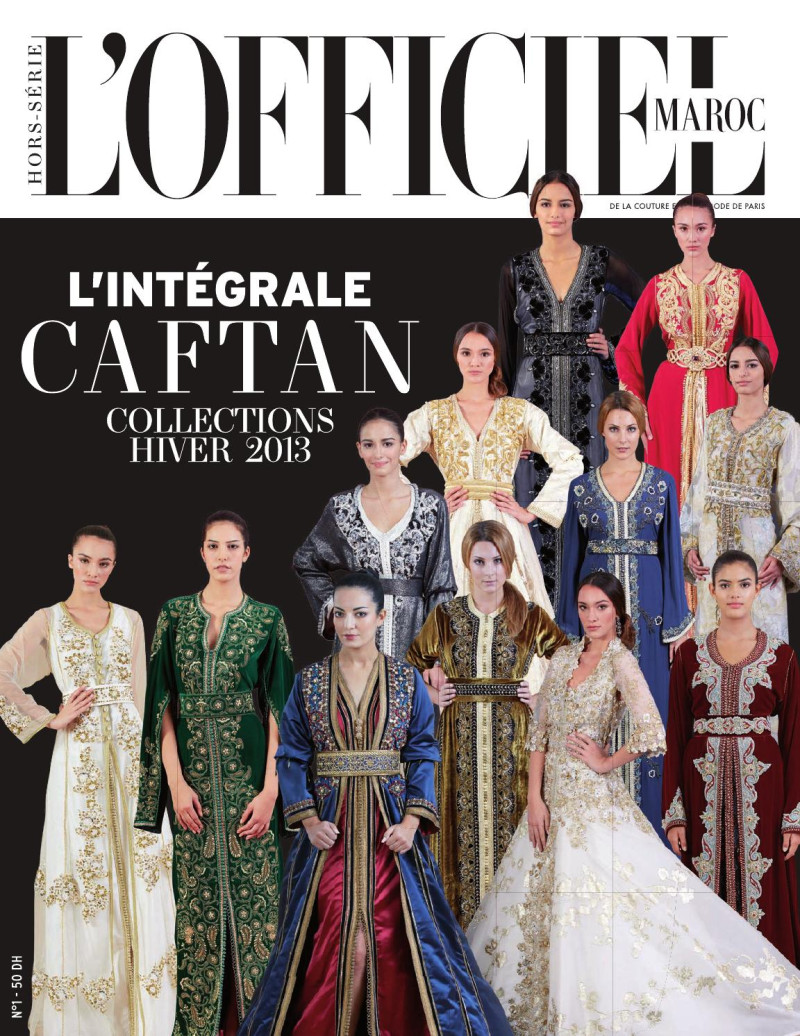  featured on the L\'Officiel L\'integrale Caftan cover from December 2012