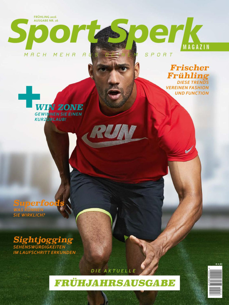  featured on the Sport Sperk Magazin cover from March 2016