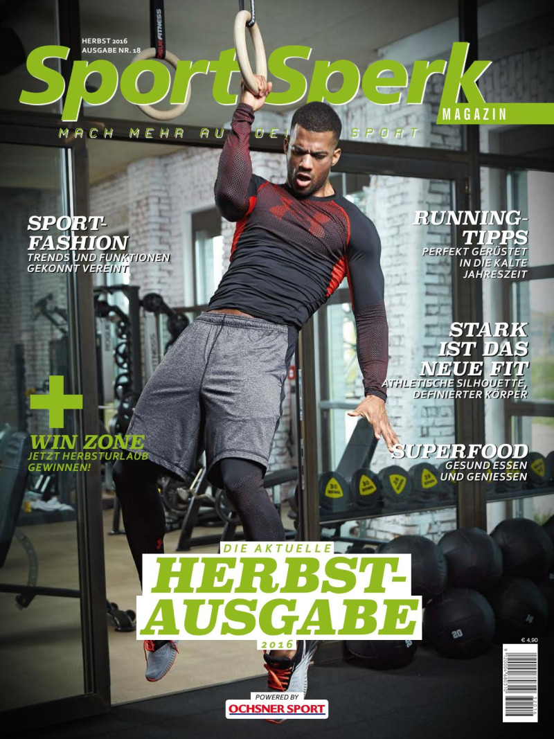  featured on the Sport Sperk Magazin cover from September 2016