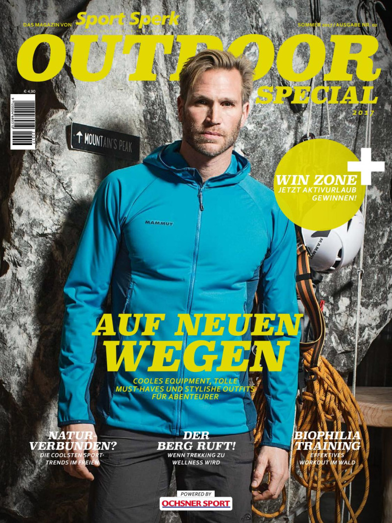  featured on the Sport Sperk Outdoor Special cover from April 2017