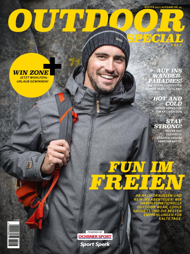  featured on the Sport Sperk Outdoor Special cover from December 2017