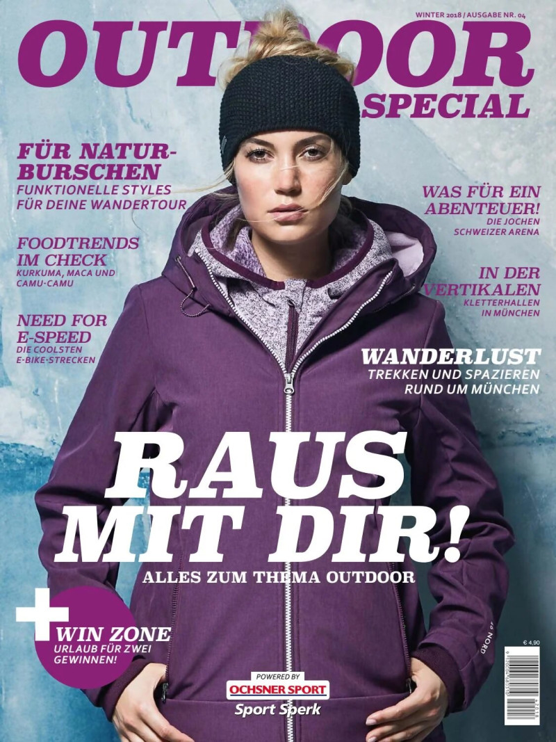  featured on the Sport Sperk Outdoor Special cover from December 2018