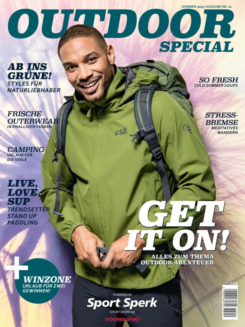  featured on the Sport Sperk Outdoor Special cover from June 2019