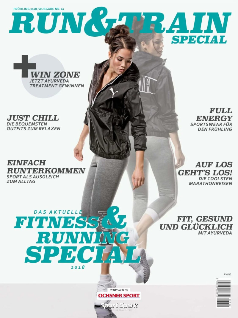  featured on the Sport Sperk Run & Train Special cover from March 2018