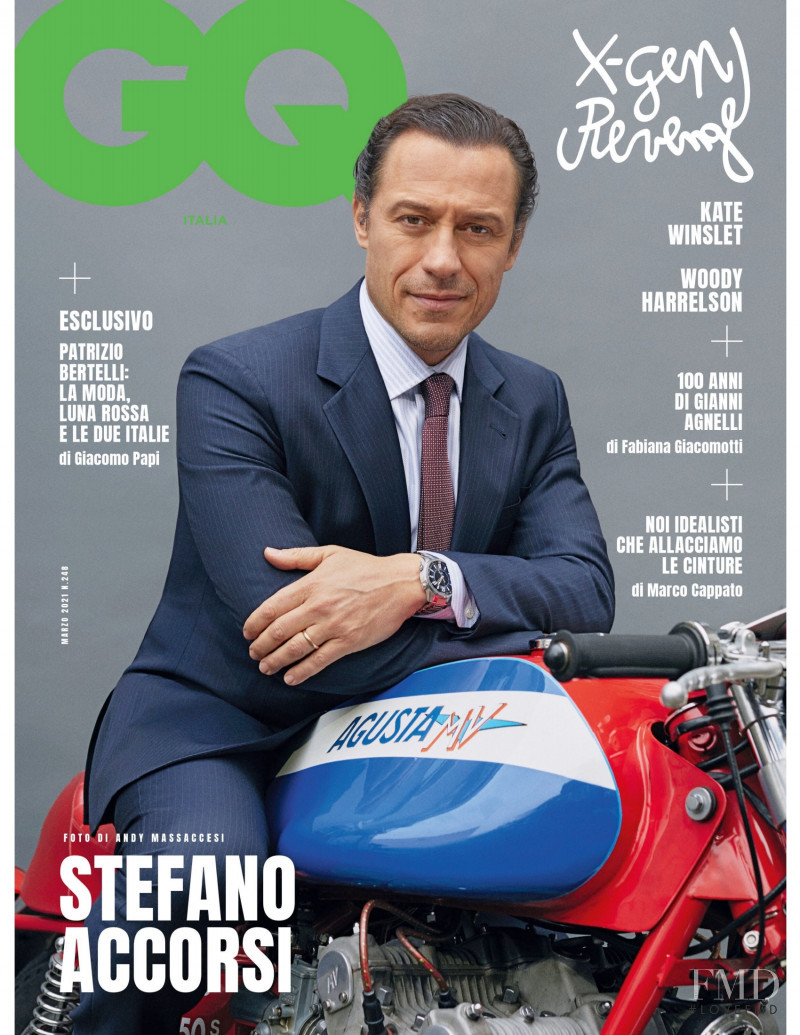  featured on the GQ Italy cover from March 2021