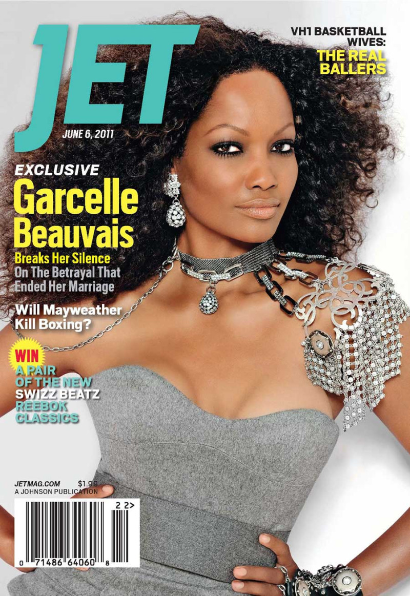 Garcelle Beauvais featured on the Jet cover from June 2011