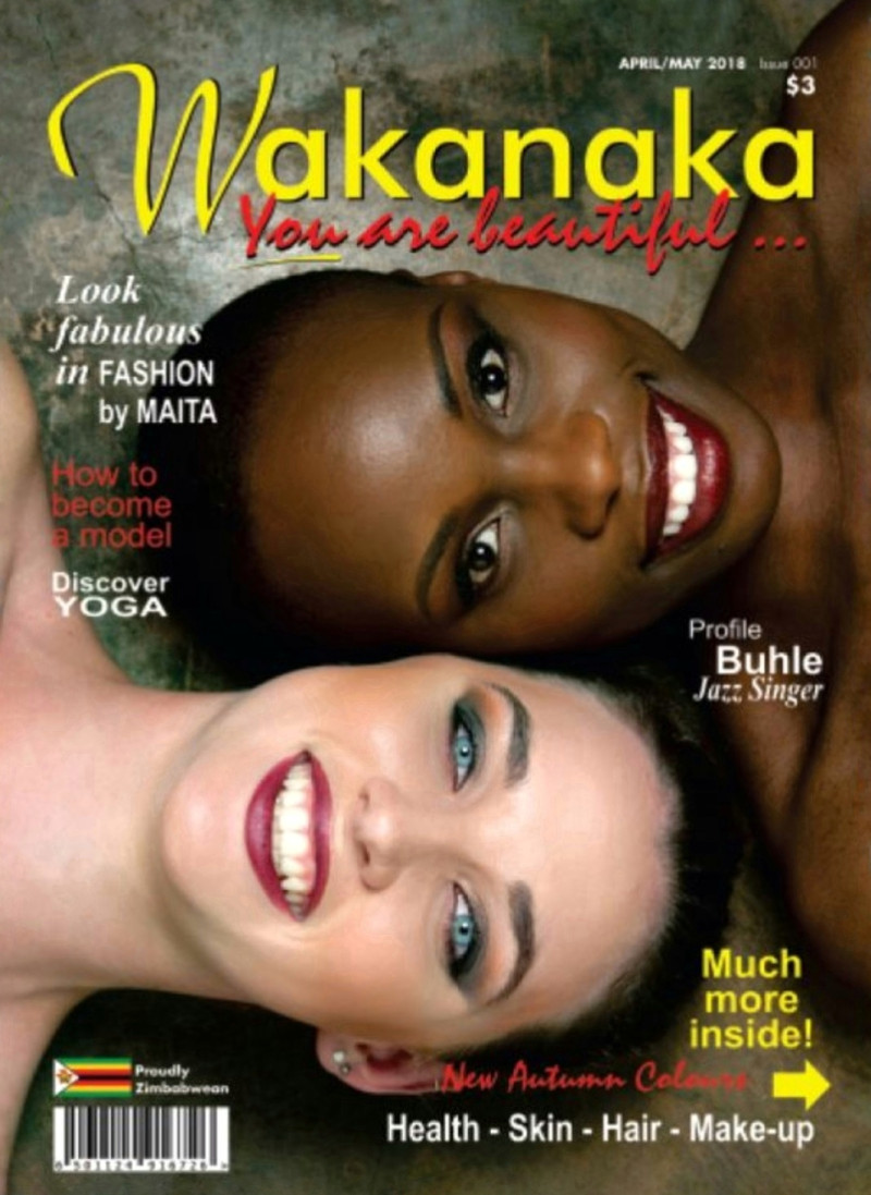 Natani Price, Plaxides Mutiye featured on the Wakanaka cover from April 2018