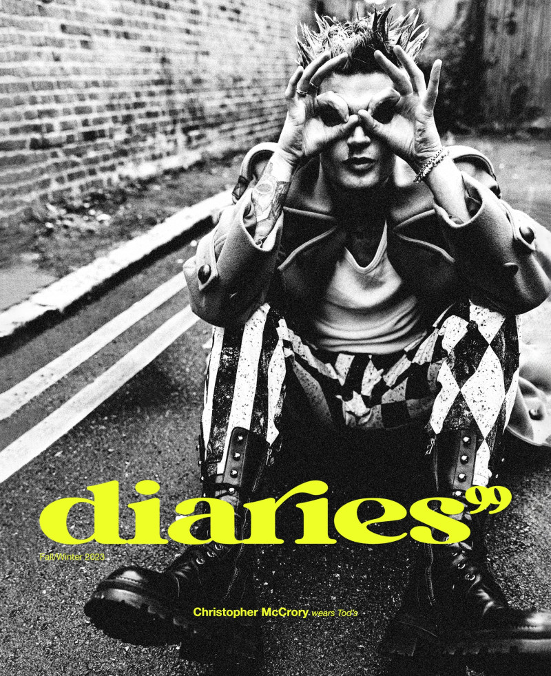 Christopher McCrory featured on the Diaries99 cover from September 2023