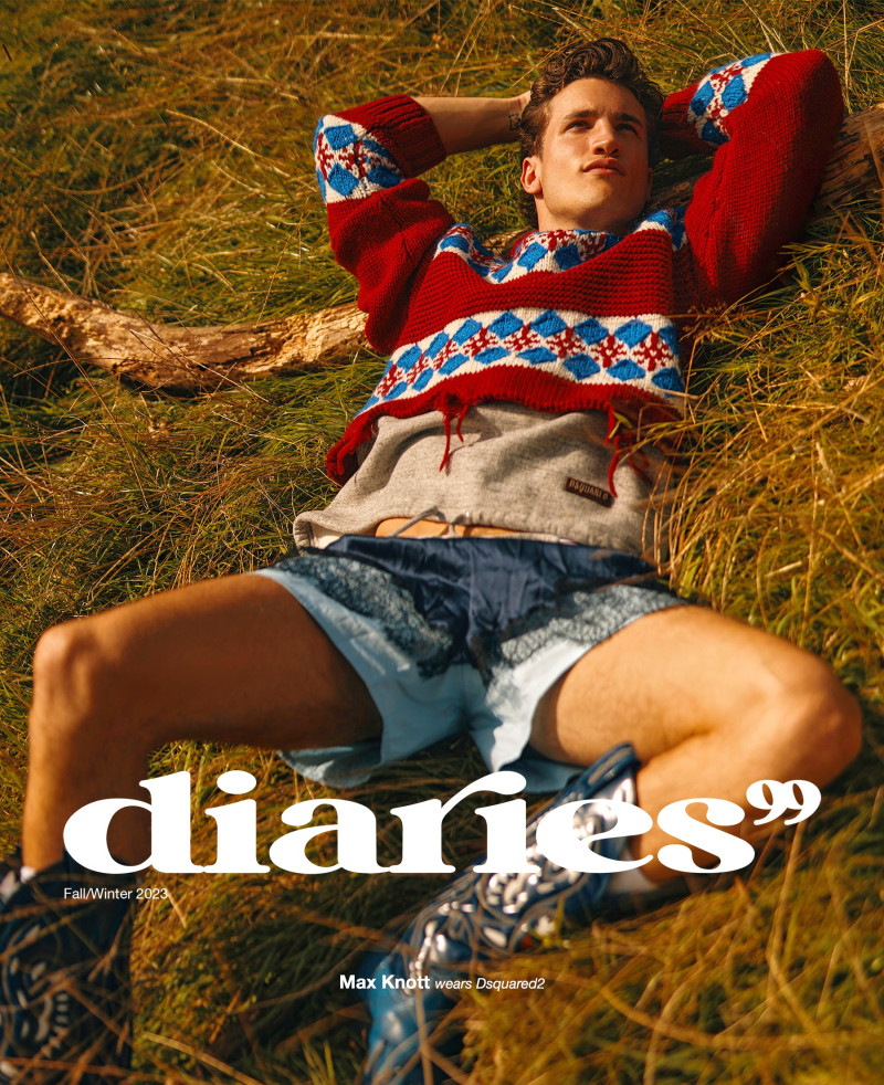Max Knott featured on the Diaries99 cover from September 2023