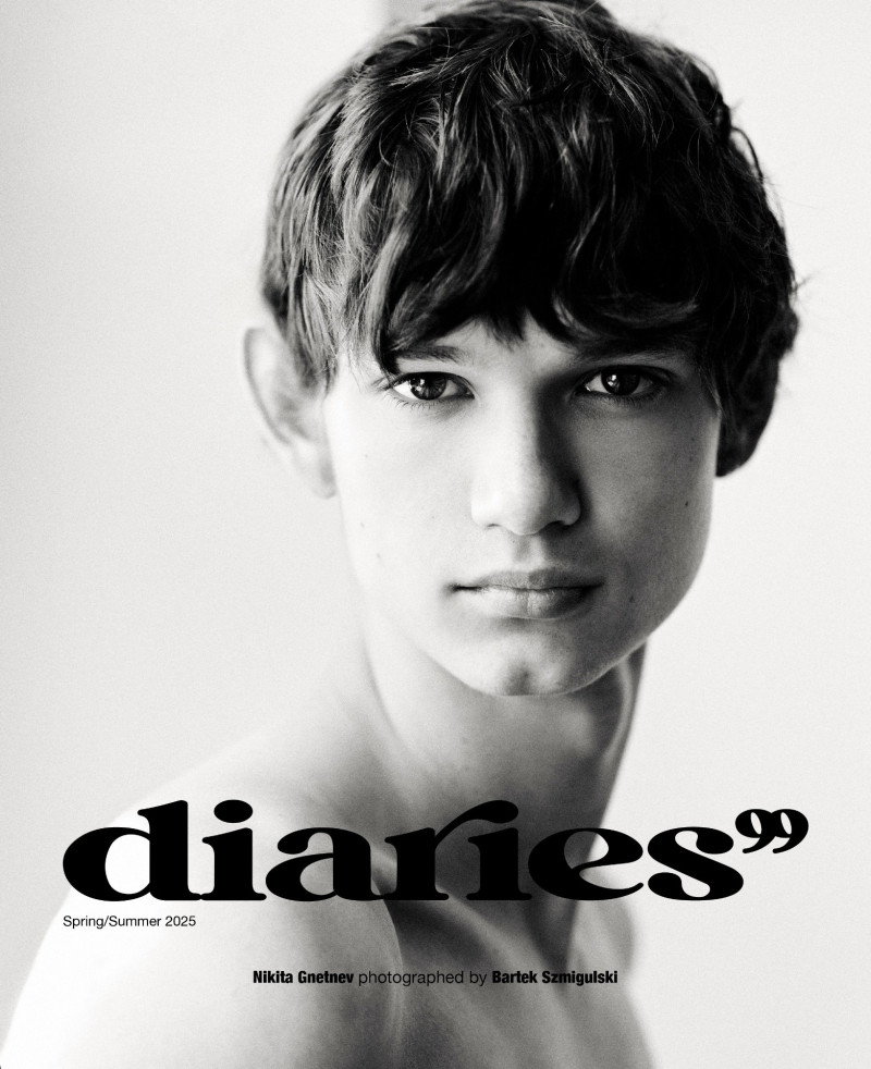 Nikita Gnetnev featured on the Diaries99 cover from March 2025