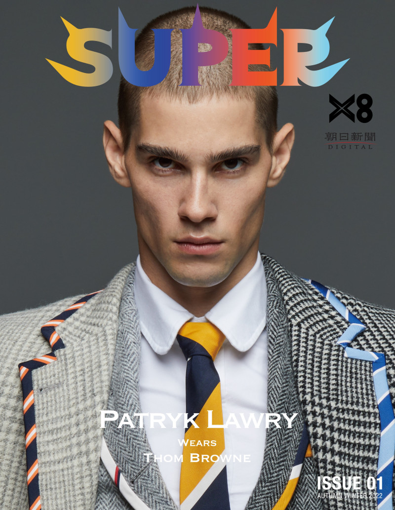 Patryk Lawry featured on the Super Magazine cover from November 2022