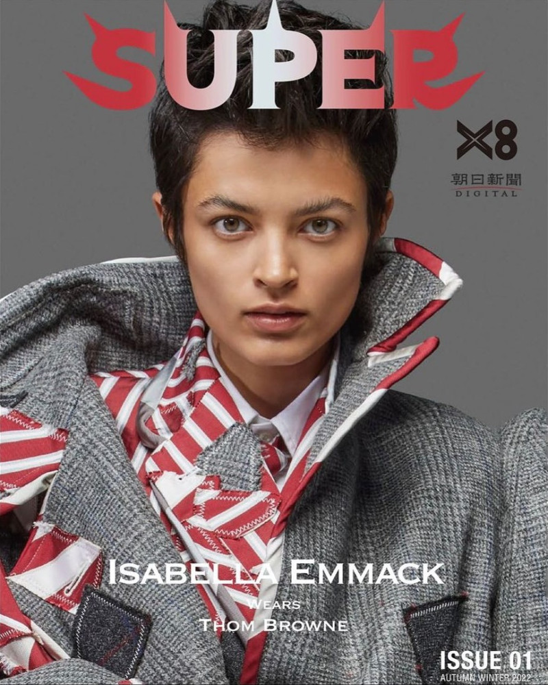 Isabella Emmack featured on the Super Magazine cover from November 2022