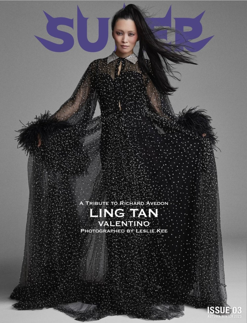 Ling Tan featured on the Super Magazine cover from September 2023