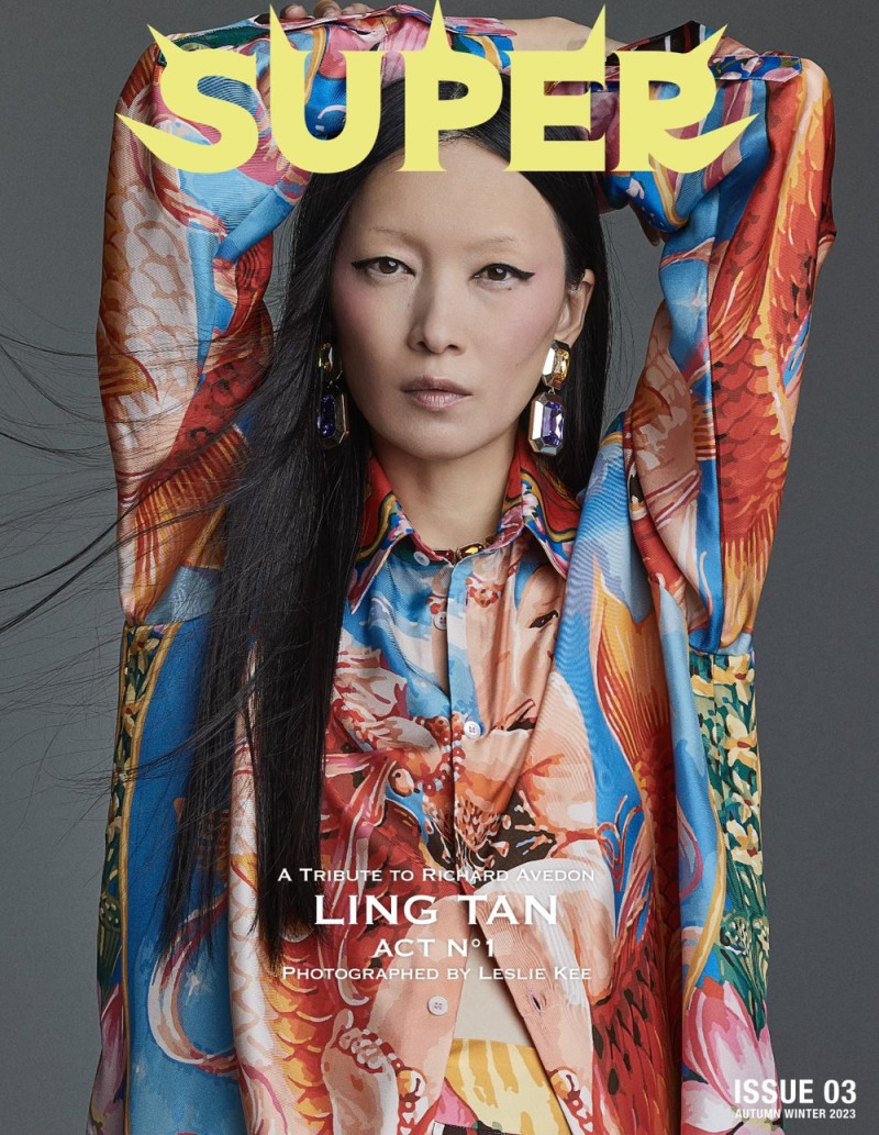 Ling Tan featured on the Super Magazine cover from September 2023