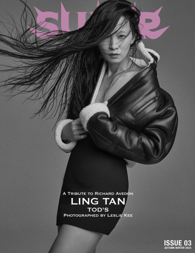 Ling Tan featured on the Super Magazine cover from September 2023