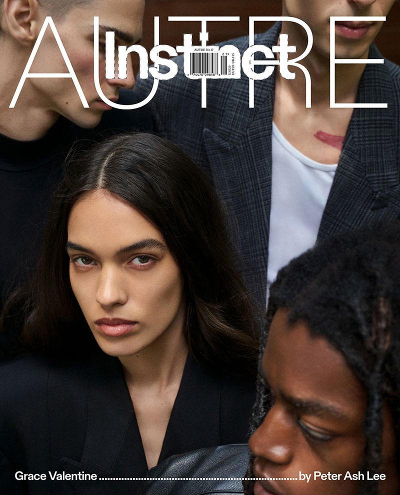 Grace Valentine, Patryk Lawry featured on the Autre Magazine cover from September 2023