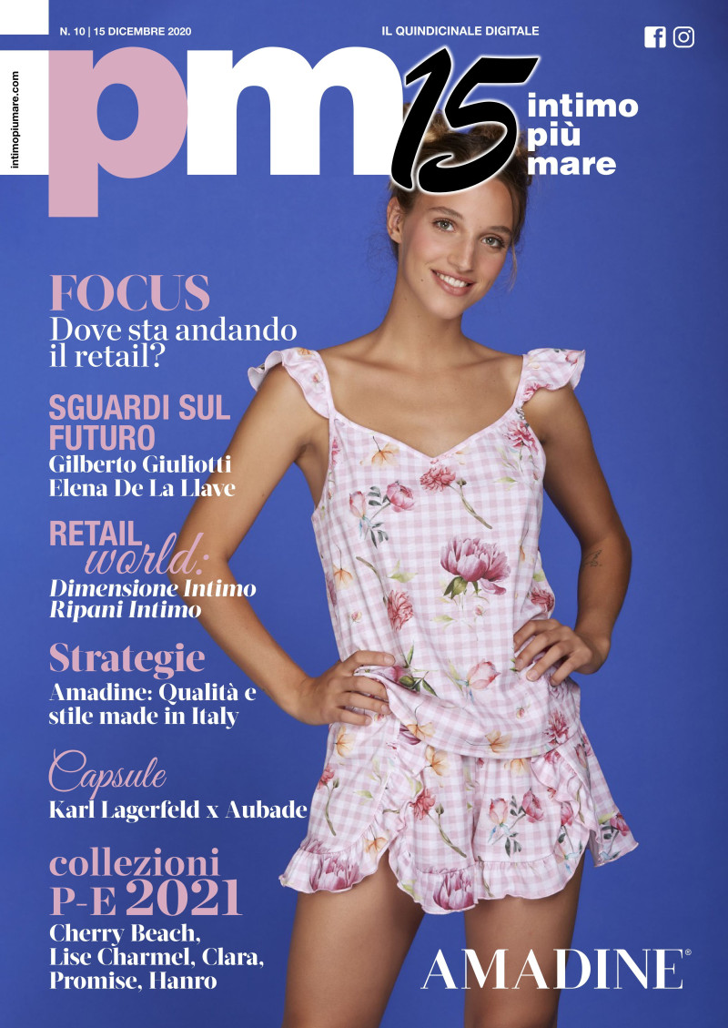  featured on the Intimo Più Mare 15 cover from December 2020