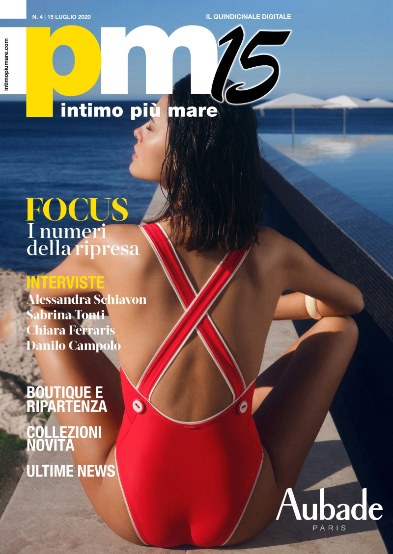  featured on the Intimo Più Mare 15 cover from July 2020