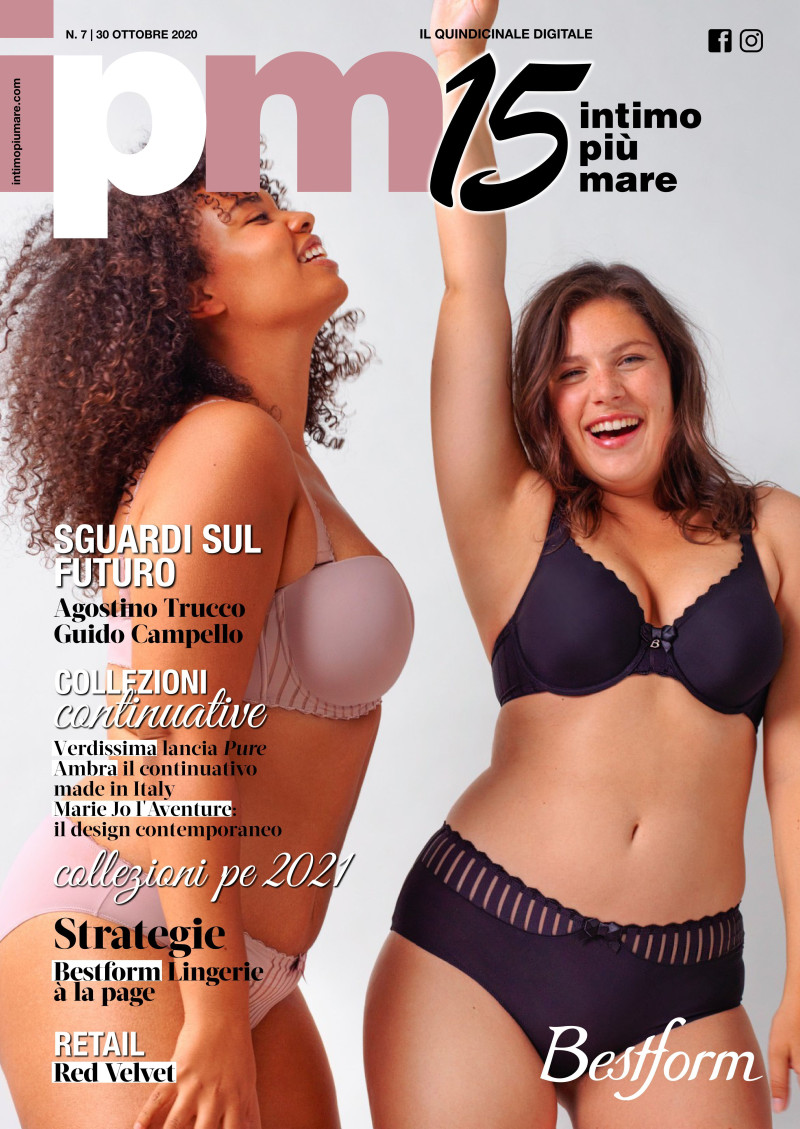  featured on the Intimo Più Mare 15 cover from October 2020