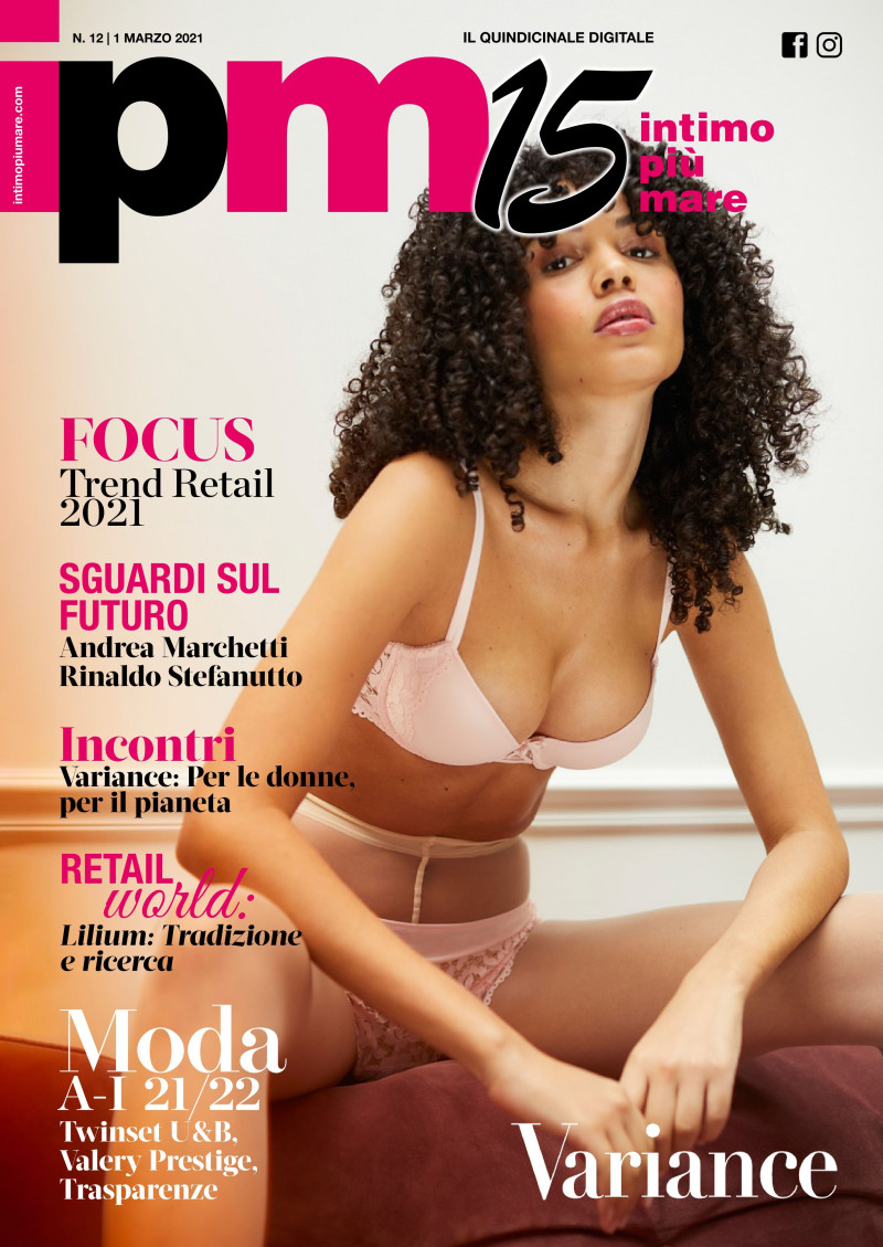  featured on the Intimo Più Mare 15 cover from March 2021