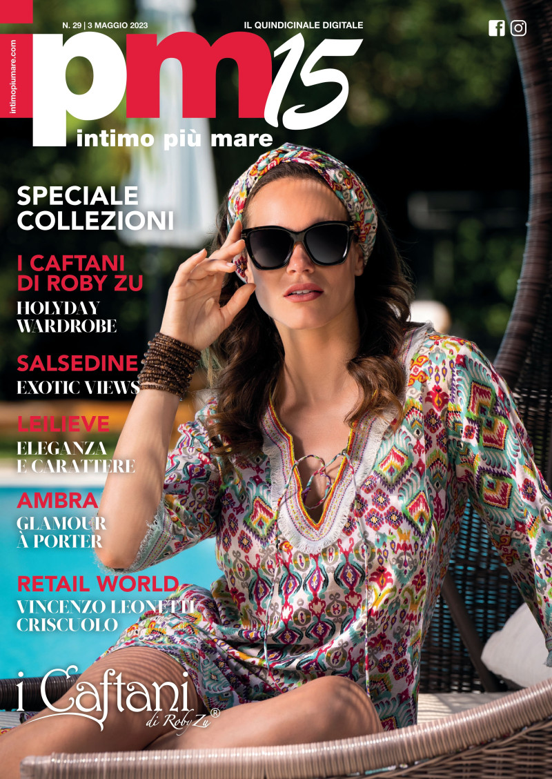  featured on the Intimo Più Mare 15 cover from May 2023