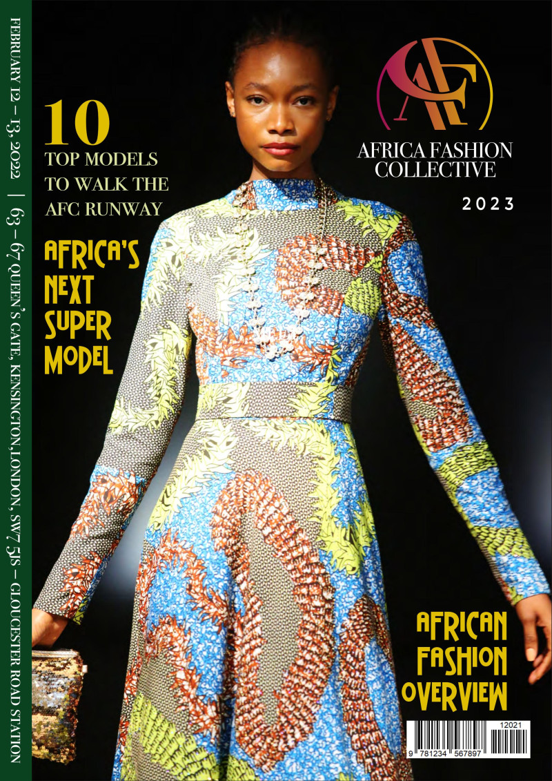  featured on the Africa Fashion Collective cover from February 2022