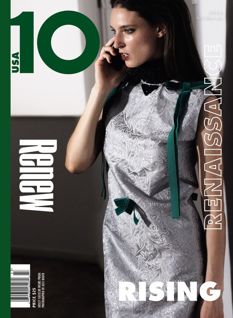 Ansley Gulielmi featured on the 10 Magazine USA cover from September 2024