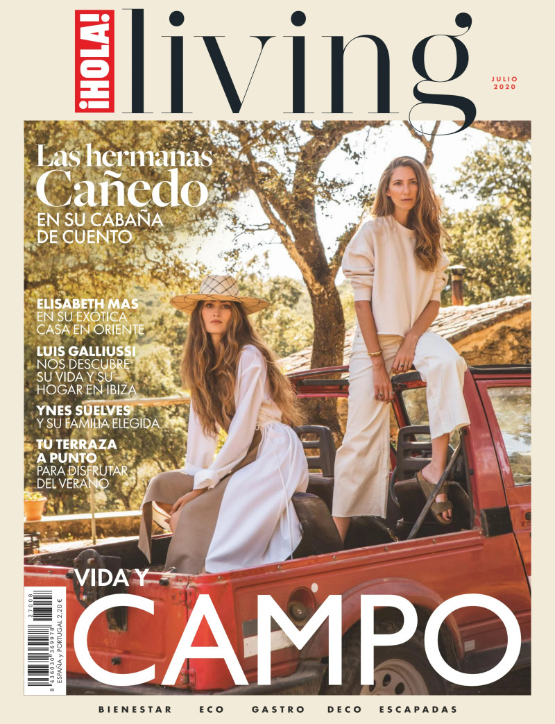 Almudena Cañedo featured on the Hola! Living cover from July 2020