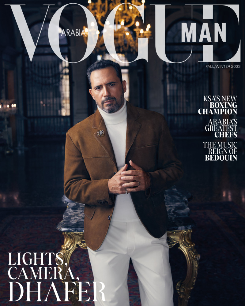  featured on the Vogue Man Arabia cover from September 2023