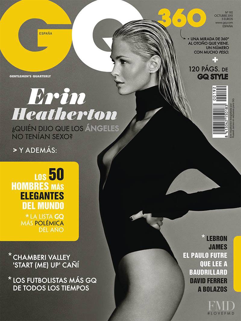 Erin Heatherton featured on the GQ Spain cover from October 2013