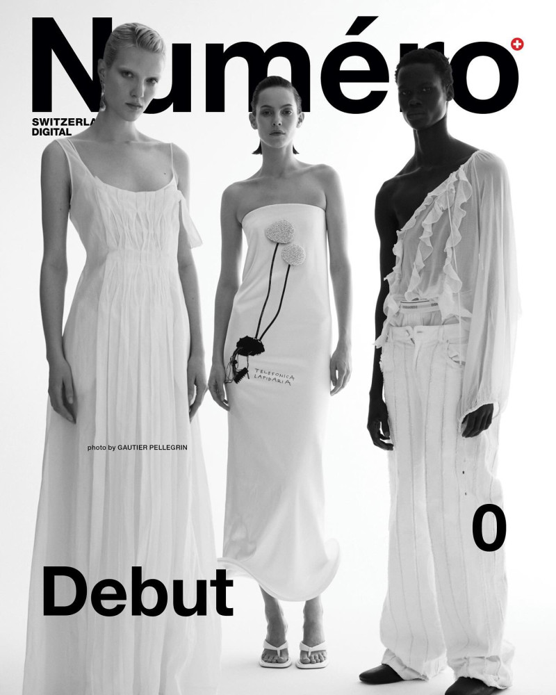 Maluit Tony featured on the Numéro Switzerland cover from March 2024