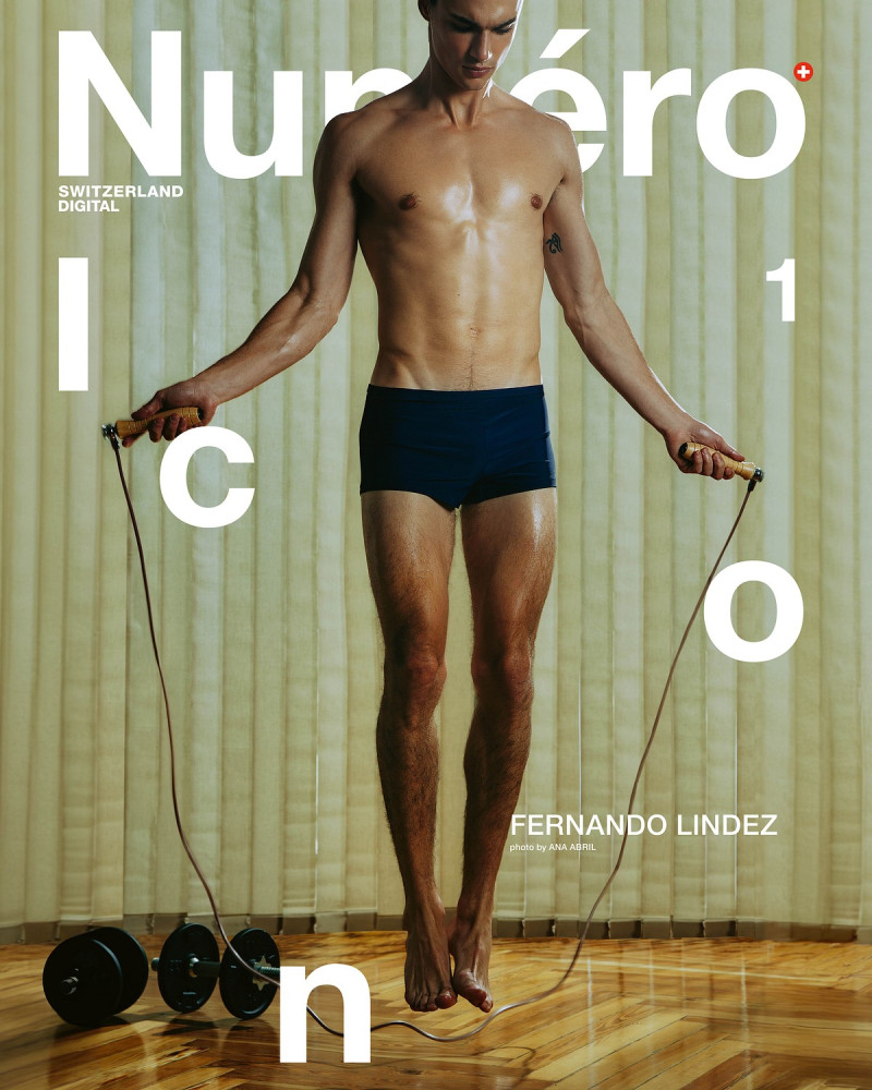 Fernando Lindez featured on the Numéro Switzerland cover from September 2024