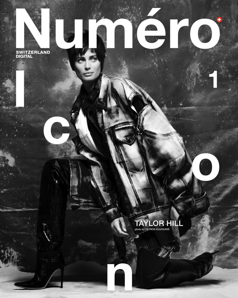 Taylor Hill featured on the Numéro Switzerland cover from September 2024