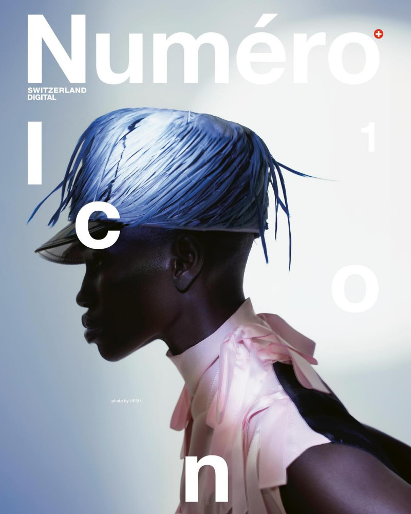 Mitchell Akat featured on the Numéro Switzerland cover from September 2024