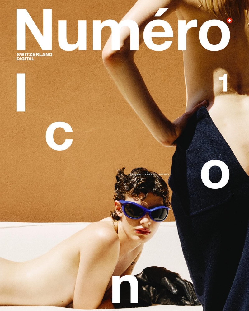 Anita Sarto featured on the Numéro Switzerland cover from September 2024