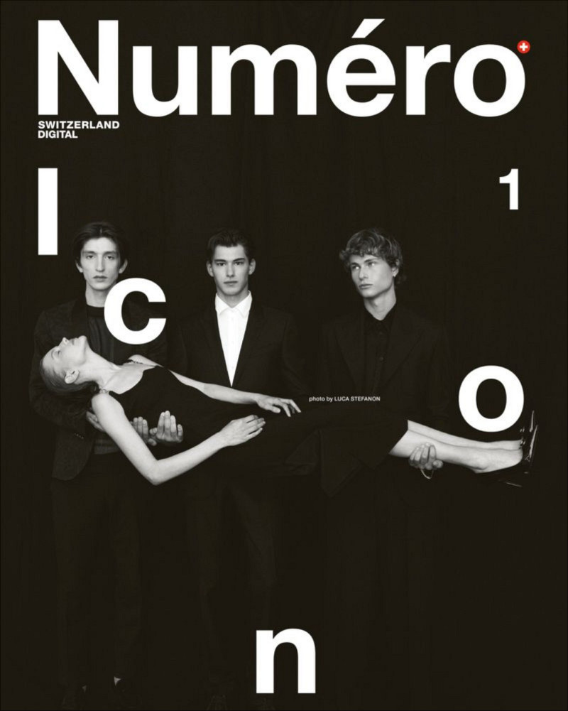 Edo Pellin featured on the Numéro Switzerland cover from September 2024