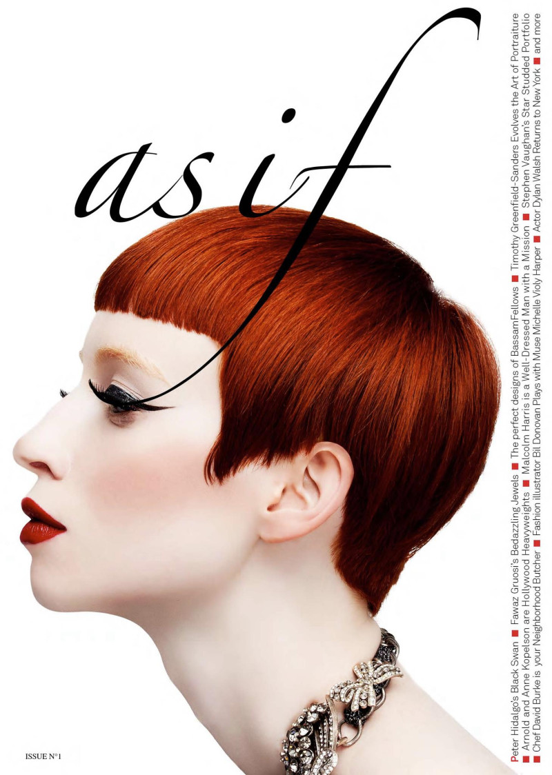  featured on the As If cover from October 2011