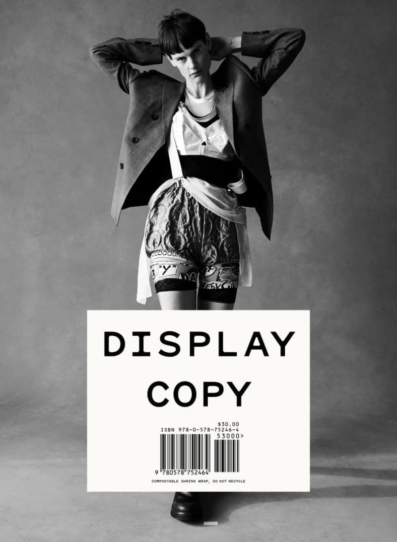 Saskia de Brauw featured on the Display Copy cover from September 2020