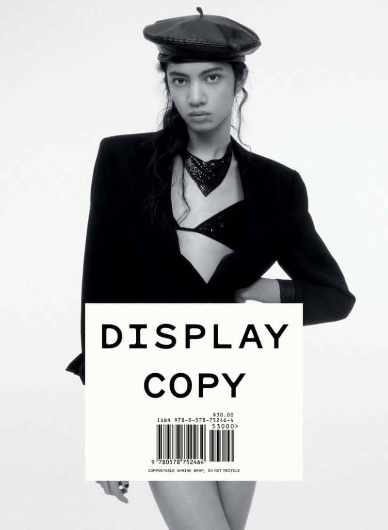 Noah Carlos featured on the Display Copy cover from September 2020