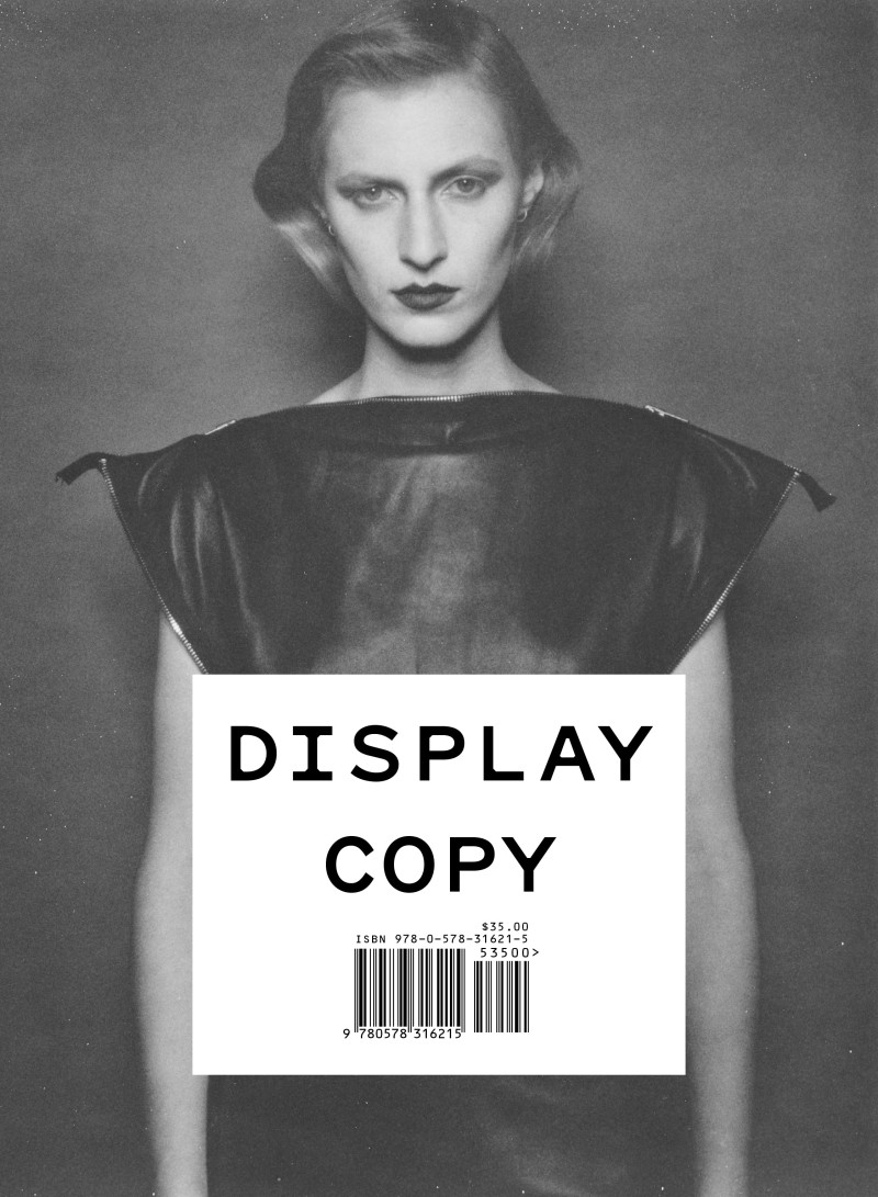 Julia Nobis featured on the Display Copy cover from September 2021