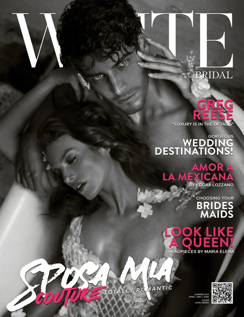 Nohemi Hermosillo, Rafael Sanchez featured on the White Bridal cover from April 2017