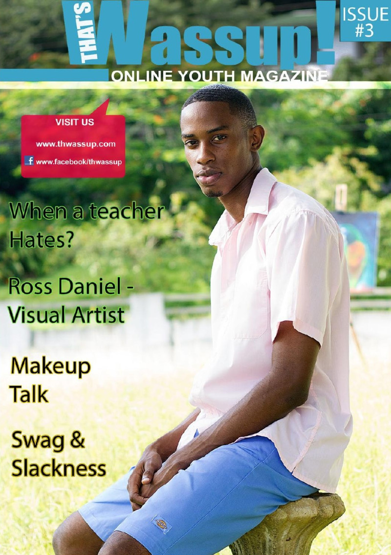 Ross Daniel featured on the That\'s Wassup! cover from June 2013