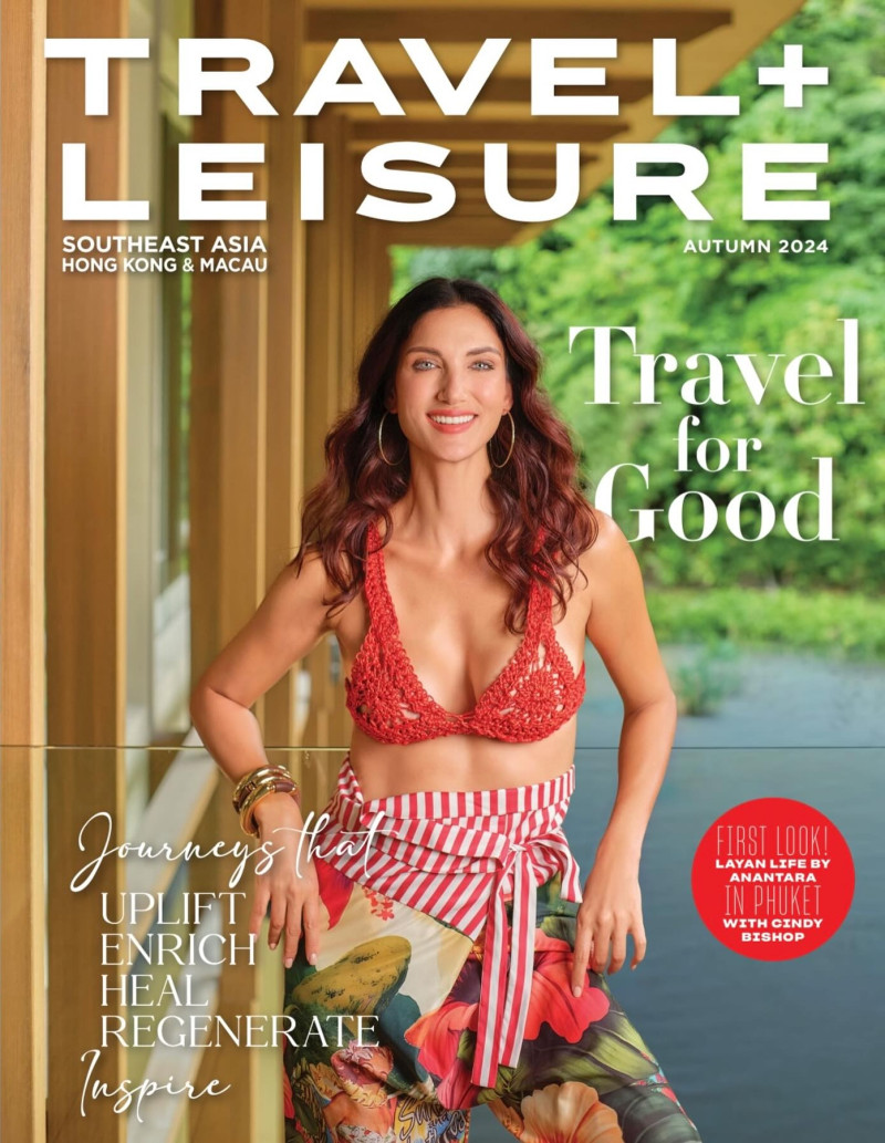 Sirinya Burbridge featured on the Travel+Leisure India cover from September 2024