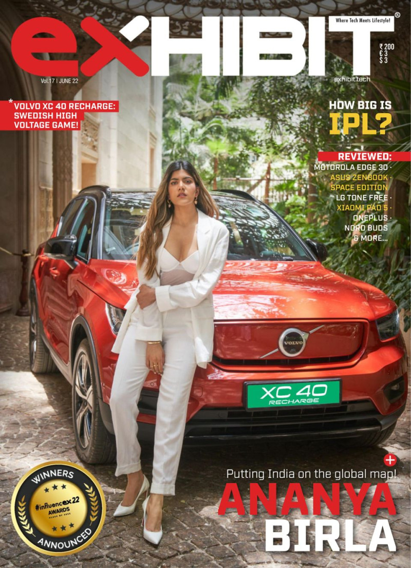 Ananya Birla featured on the Exhibit cover from June 2022