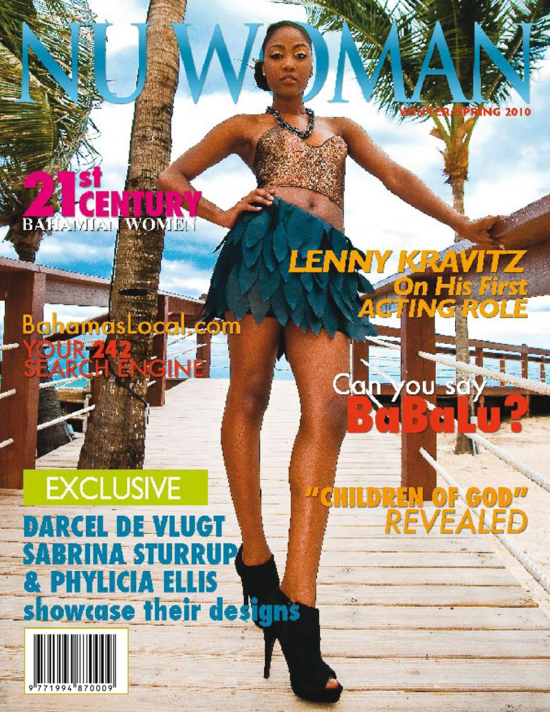 Davia Chambers featured on the Nu Woman cover from January 2010