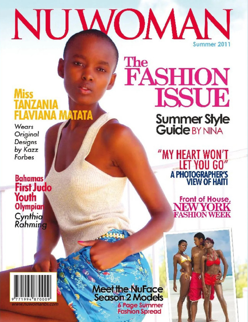Flaviana Matata featured on the Nu Woman cover from June 2011