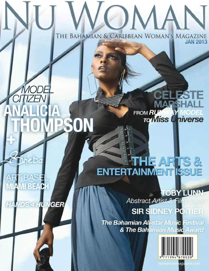 Analicia Thompson featured on the Nu Woman cover from January 2013