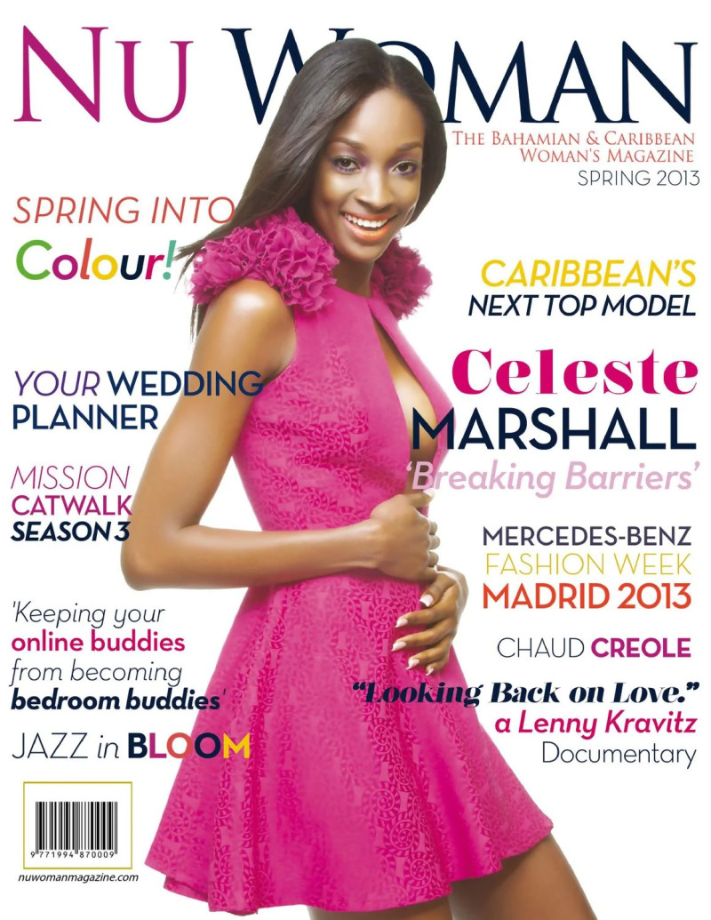 Celeste Marshall featured on the Nu Woman cover from March 2013