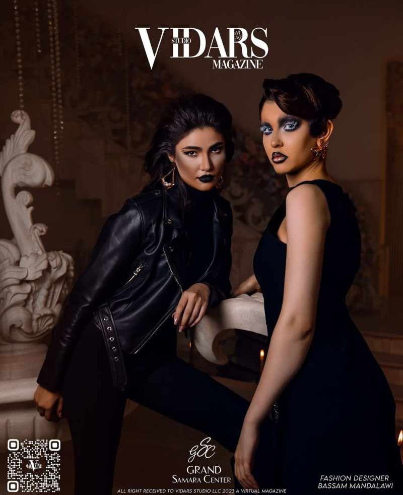 Wid Ahmad, Teeba Alqassab featured on the Vidars Magazine cover from December 2023