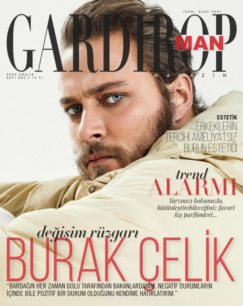  featured on the Gardirop Man Magazin cover from December 2020